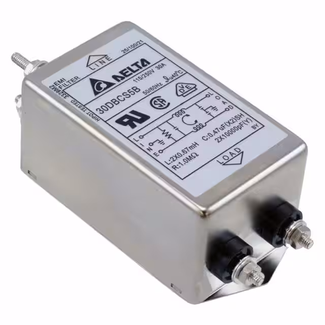 30DBCS5B Delta Electronics  Netzfiltermodule